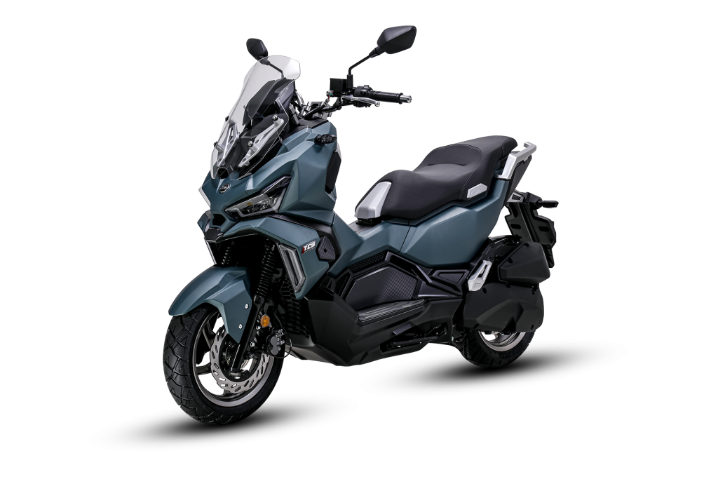 adx 125 verde petrolio