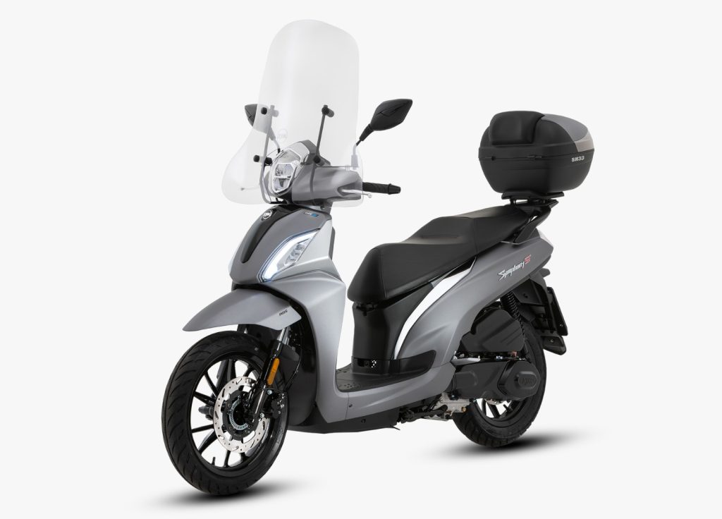 sym 200 st grigio chiaro opaco